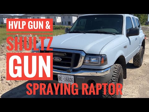 Видео: Полное пошаговое руководство по покраске вашего автомобиля с помощью Raptor Liner - серый - БЕЗ И...