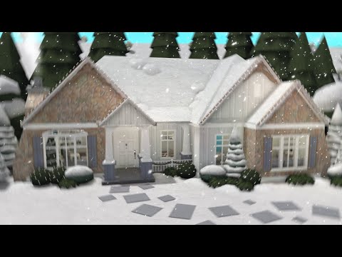 Видео: Строительство зимнего загородного дома в Блоксбурге + FACECAM