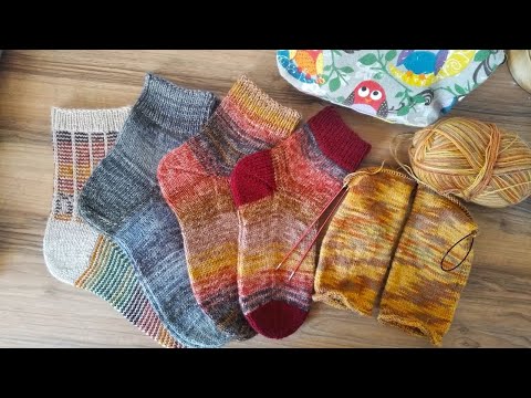 Видео: 31января-7февраля Неделя носков и немного лирики) #вязаниеспицами #вязовлог #носкиспицами #handmade