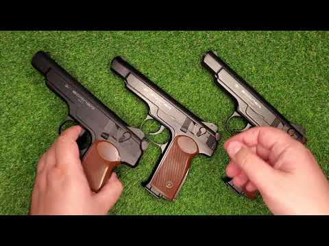 Видео: Пневматический пистолет АПС Стечкин Gletcher APS / BORNER APS Blowback