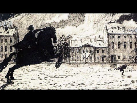 Видео: Смысл произведения Пушкина "Медный всадник" и его названия