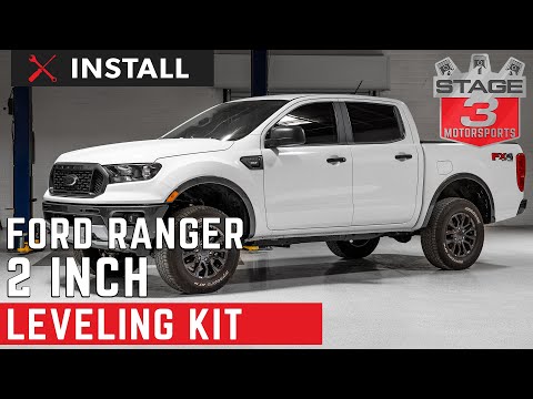 Видео: Установка комплекта для выравнивания Ford Ranger 2" 2019-2022 гг. (ЧИТАЙТЕ ОПИСАНИЕ)
