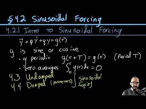 Видео: 4.2.1 Введение в синусоидальное воздействие