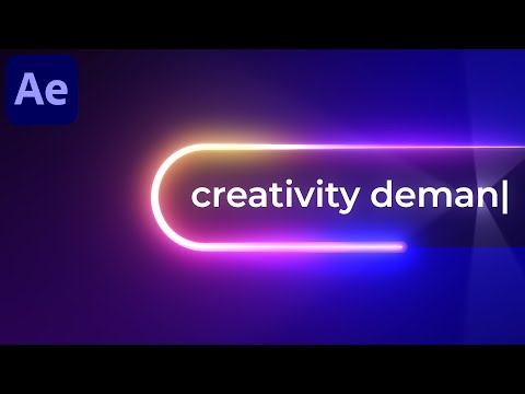 Видео: Анимация градиентного текстового поля в After Effects — Учебное пособие по After Effects | Без пл...