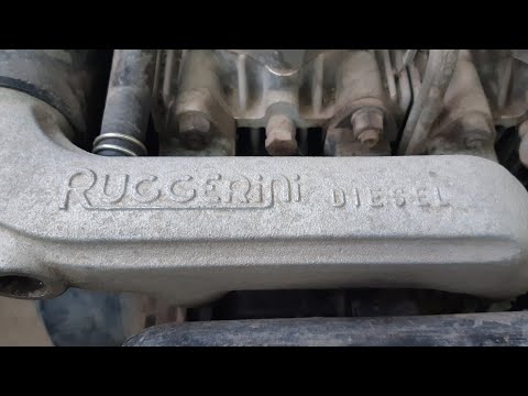 Видео: Первый запуск ДВС Ruggerini RD-270