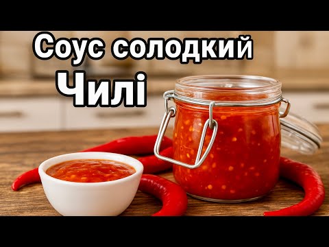 Видео: Всі просять рецепт🌶️ соус солодкий Чилі  🌶️