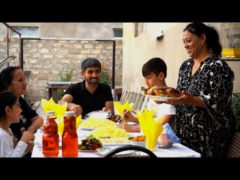 Видео: За 1,5 Часа На День Рождения Сына Приготовили Карабахский Плов + Торт Панчо и Рисовый Салат