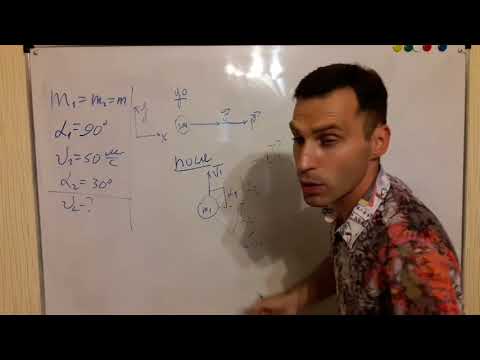 Видео: Летящий снаряд разрывается на два одинаковых осколка