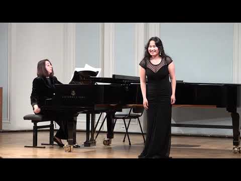 Видео: М. Мусоргский Думка Параси, П.Чайковский "Ночи безумные" - исп. Джамиля Бимагамбетова