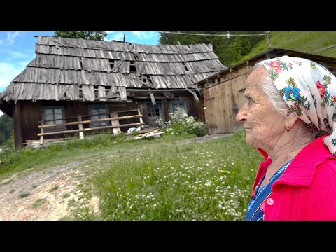 Видео: Найстарші гуцульські хати високо в горах занепадають між селами Ворохта та Яблуниця