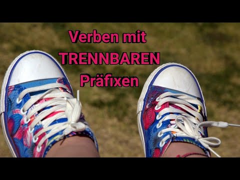 Видео: Глаголите с делими представки | Die Verben mit trennbaren Präfixen (A1, A2)