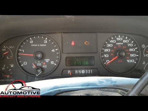 Видео: Снятие панели приборов Ford F250 Superduty F350 2005 2006 2007 для ремонта одометра