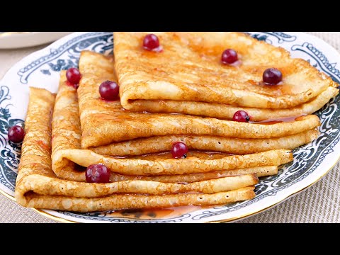 Видео: 🥞Быстрые тонкие блинчики на закваске! Что приготовить из остатков пшеничной закваски