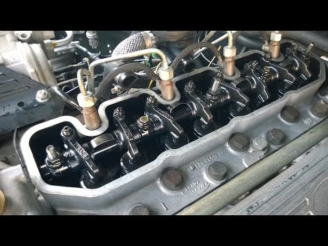 Видео: Land Rover Discovery 300tdi: Регулировка клапанов