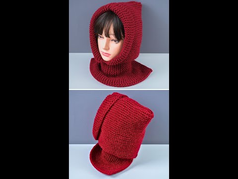 Видео: Теплый вязаный снуд/шарф! Настолько просто, что даже новичок сможет его связать! Miarti🧶