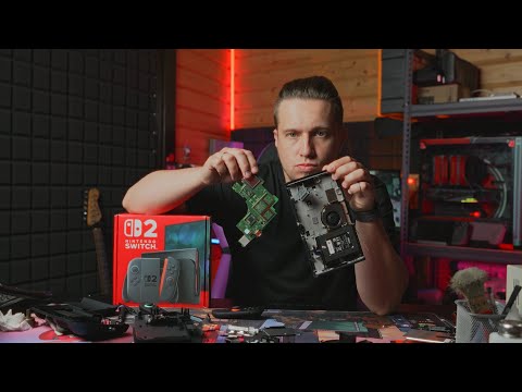 Видео: Разобрал Nintendo Switch 2 и он удивил!