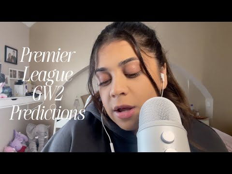 Видео: Прогнозы Премьер-лиги GW2 (+Реакции GW1) [ASMR]