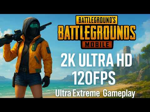 Видео: УЛЬТРА HD КАЧЕСТВО + 120 FPS GAMEPLAY PUBG MOBILE