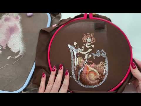 Видео: Вышивка в Сентябре 2025 🧡 Финиши / процессы