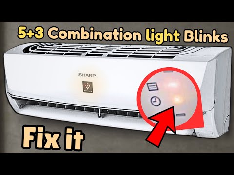 Видео: Стоп! Исправьте эту резкую ошибку переменного тока с мини-сплитом: решение мигания индикатора 5 + 3