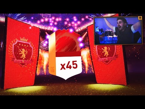 Видео: 45 КРАСНЫХ КАРТОЧЕК - ПАКИ ЗА ВИКЕНД ЛИГУ