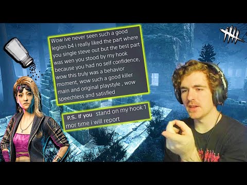 Видео: Salty Yui отправляет отзыв и угрожает сообщить о нарушении — Dead By Daylight