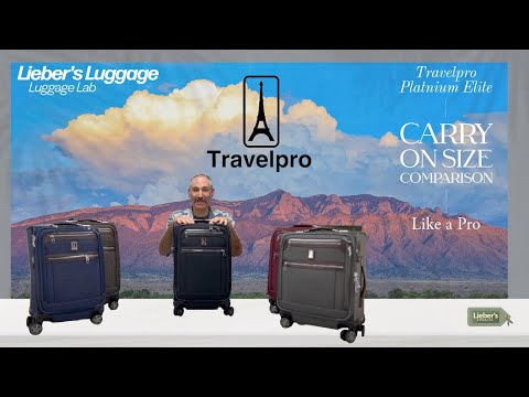 Видео: Специалисты FlightCrews и LuggageLab согласны, что серия Elite от Travelpro идеально подходит для...