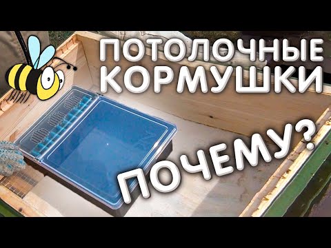 Видео: Потолочные ульевые КОРМУШКИ для пчёл. Почему?