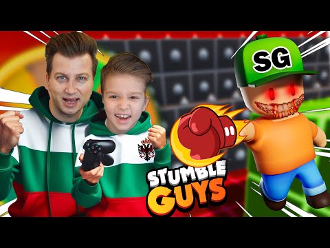 Видео: НАШИЯТ ТУРНИР В STUMBLE GUYS LIVE PROKOPIEV X BILEL X KURBY