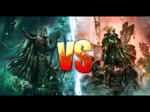 Видео: Necrons VS Dark Angels | 10th edition | батлрепорт #warhammer40k #wartishki #darkangels