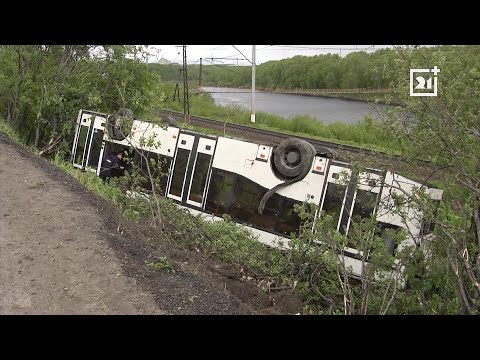 Видео: Подробности страшного ДТП с автобусом выяснили в Мурманской области