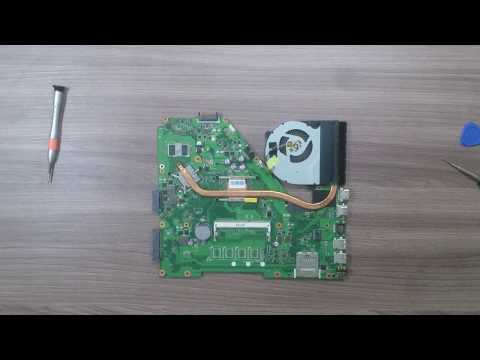 Видео: Разборка чистка ноутбука Asus X552M
