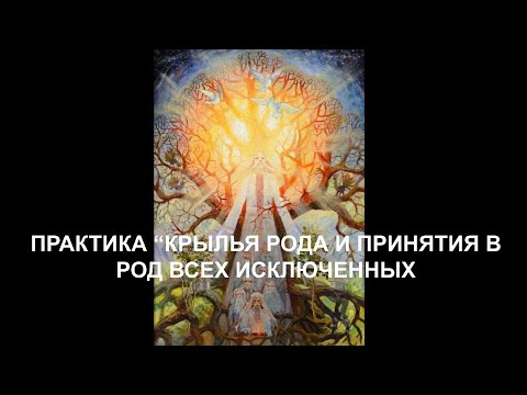 Видео: ПРАКТИКА "КРЫЛЬЯ РОДА И ПРИНЯТИЕ В РОД ВСЕХ ИСКЛЮЧЕННЫХ»