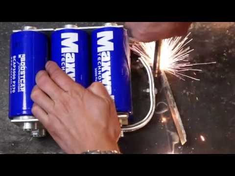 Видео: Шок!! Cуперконденсаторы Maxwell!! Короткое замыкание!