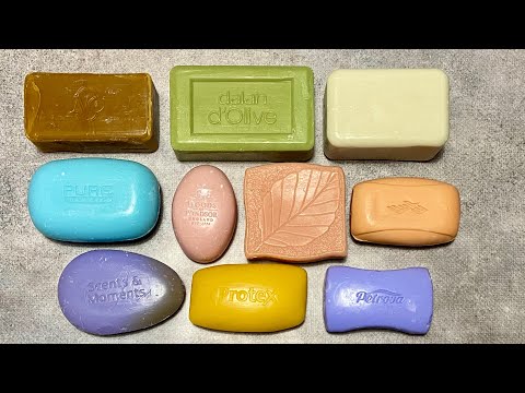 Видео: ASMR Soap/ cutting dry soap/ резка сухого мыла