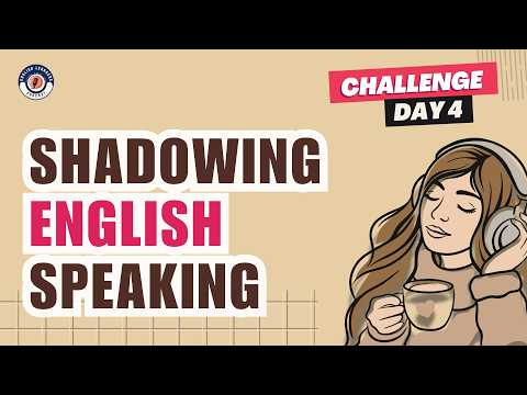 Видео: Практика разговорного английского языка в режиме Shadowing: 5-дневный марафон разговорного англий...