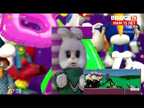 Видео: Конец Baby Time с ведущими промопергеон и начало Доброе утро (BRIDGE TV, 23.02.2019 07:28 МСК)
