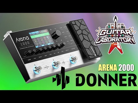 Видео: Гитарный процессор Donner Arena 2000 || Бонус - чем опасно конфетти для гитариста