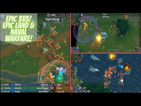 Видео: War Legends — непрерывные сухопутные и морские сражения 3 на 3!