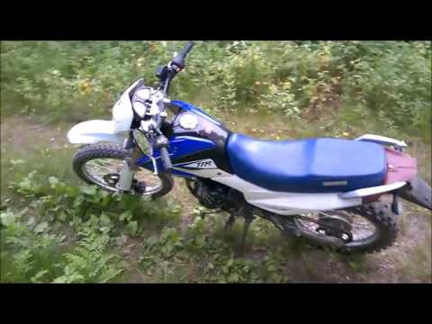 Видео: покатуха на irbis TTR 250 R хрен знает где! (Сахалин)