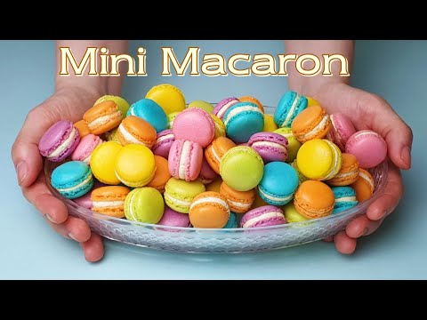Видео: Рецепт ванильного мини-макарона / Итальянский макарон с безе