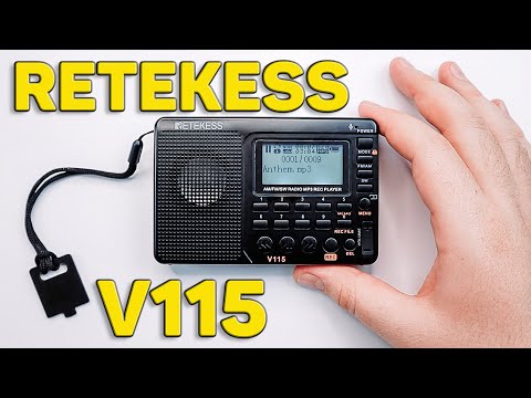 Видео: Обзор RETEKESS V115 | На что способен современный радиоприемник?!