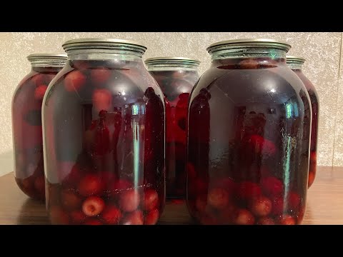 Видео: Компот из вишни. Шиеден компот жасау. Қазақша рецепт.