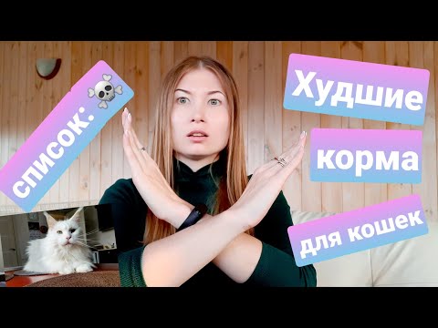 Видео: Худшие корма для кошек/ АНТИРЕЙТИНГ