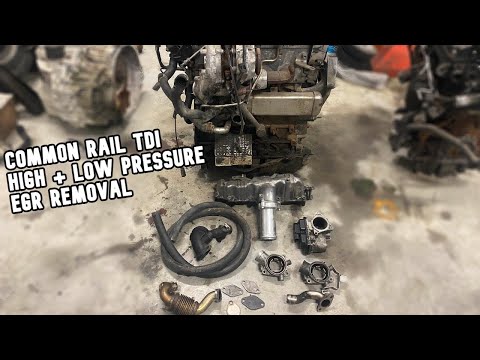 Видео: Удаление EGR CR TDI *Только для информационных/диагностических целей*