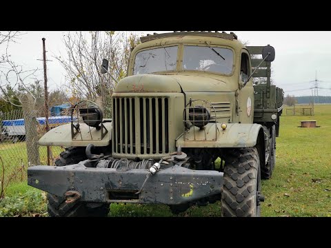 Видео: ZIL-157 (ЗИЛ-157) | starten und fahren