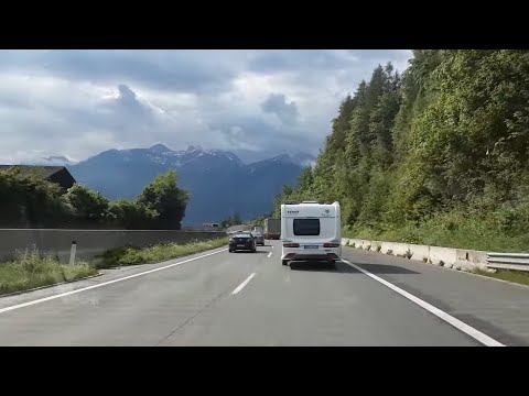 Видео: из Германии в Италию + неимоверная красота