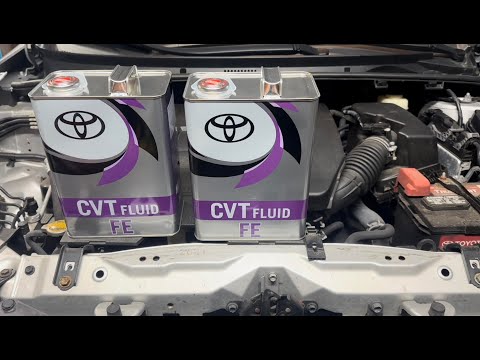 Видео: Слив и заправка жидкости CVT для Toyota Corolla