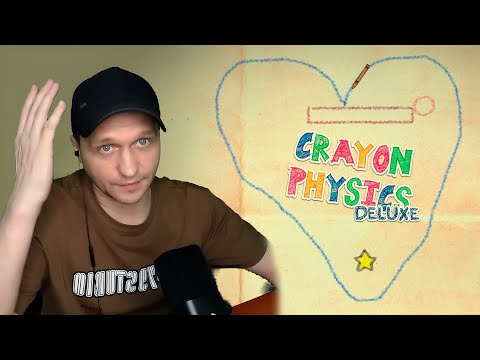Видео: Креатив в сердце! Crayon Physics Deluxe #2