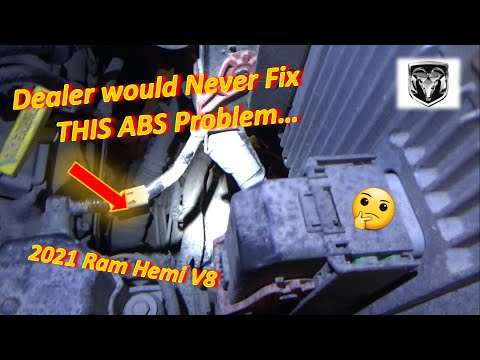 Видео: Дилер НИКОГДА не найдет эту проблему с ABS!! ('21 Ram V8 C0031)